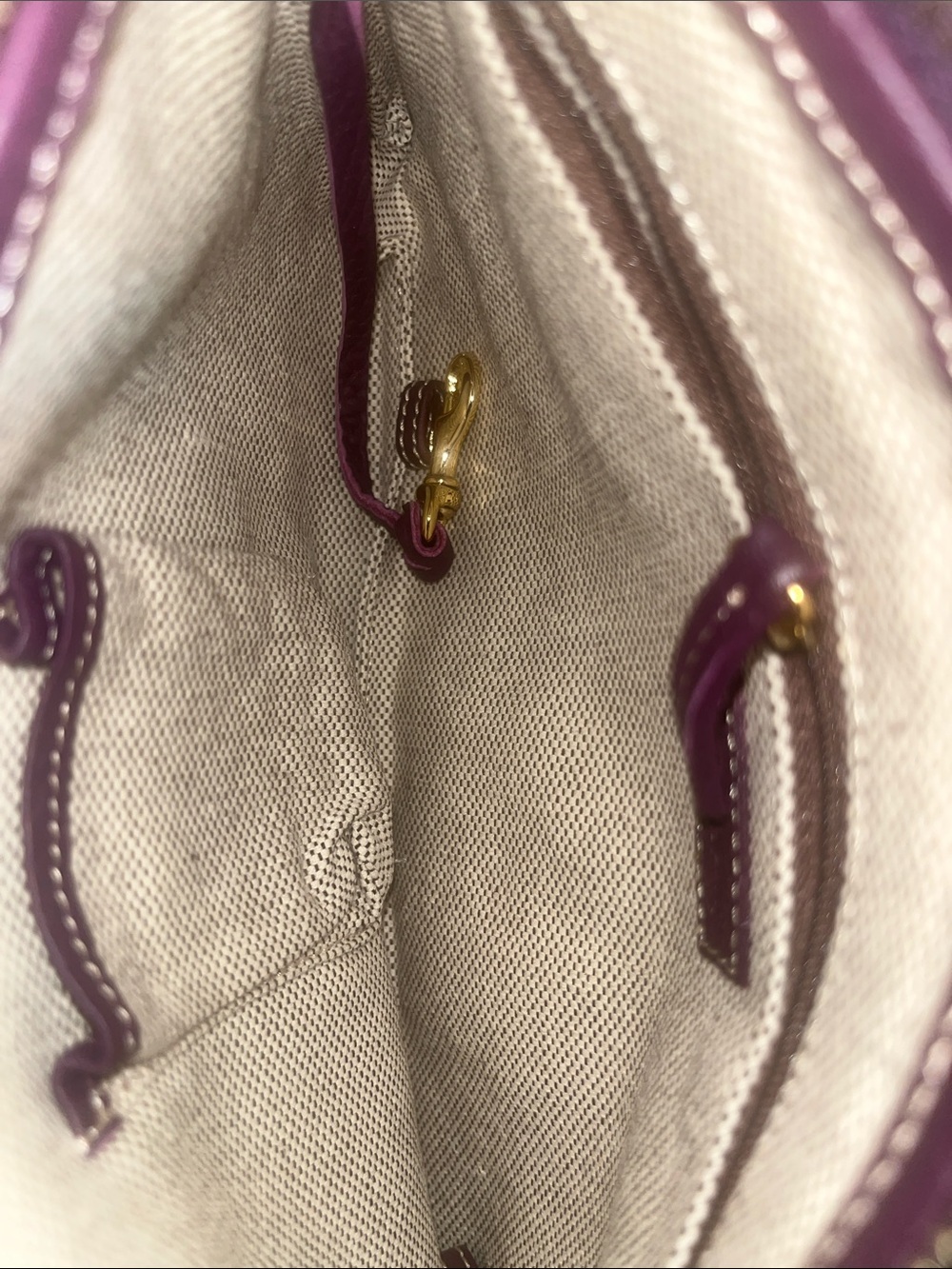 Vintage Y2K Dooney & Bourke Signature Monogram Mini Shoulder Bag - Picture 10 of 10